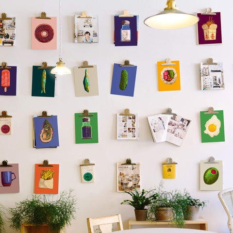 colorful kitchen wall art posters
