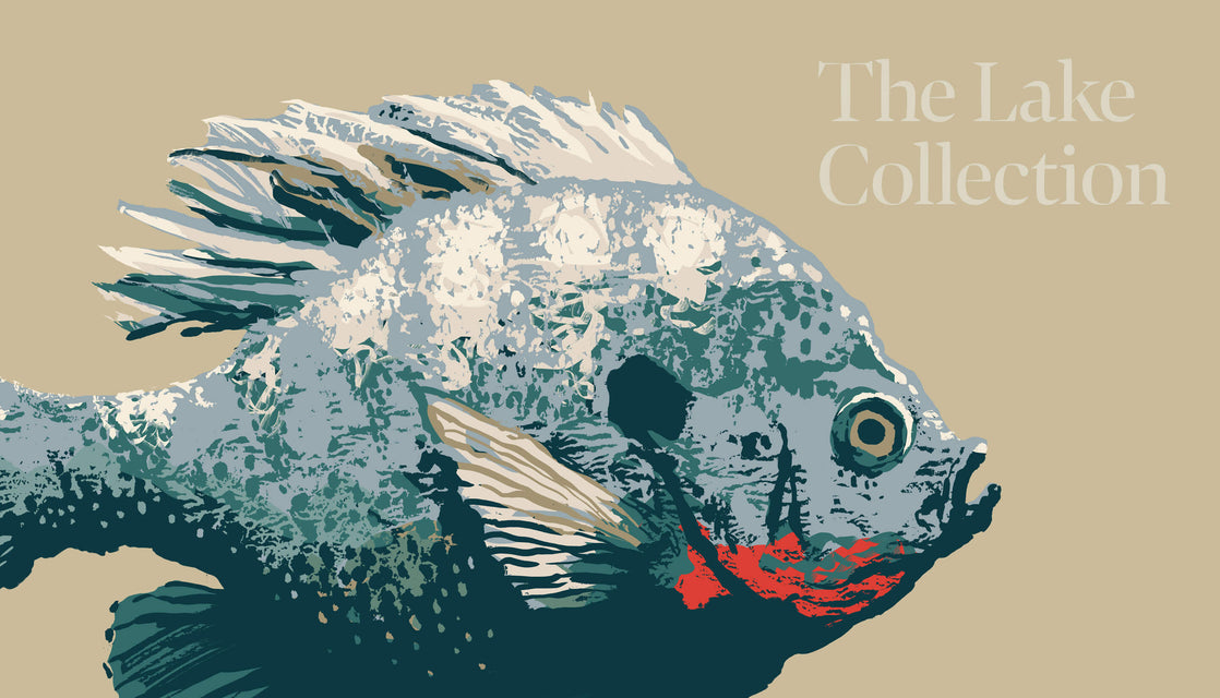 Modern Bluegill Fish Artwork