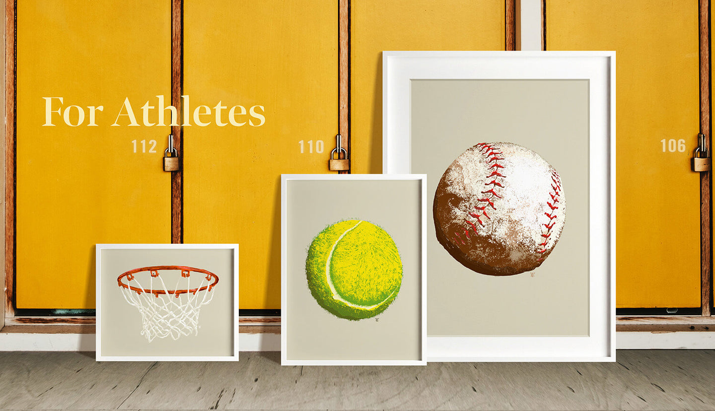 modern sports art collection