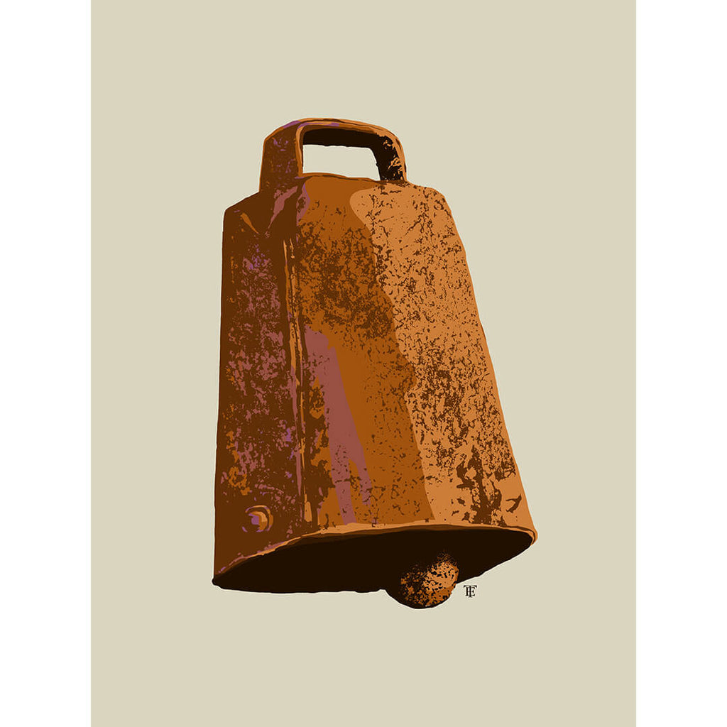 cowbell art print