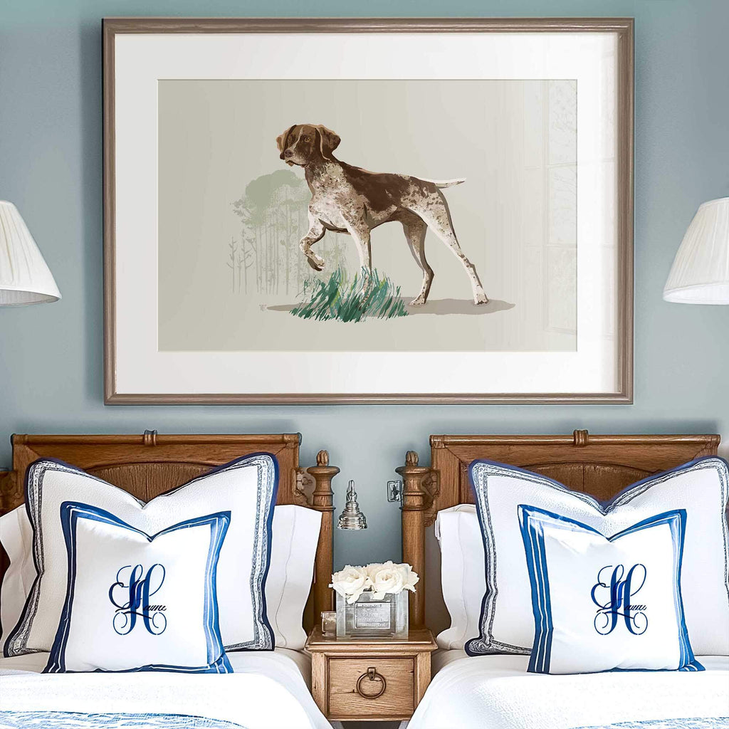 German Shorthaired Pointer Drawing | GSP Art by Elise Thomason – Elise ...