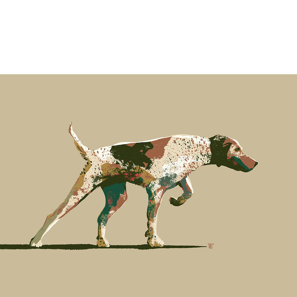 German Shorthaired Pointer Painting