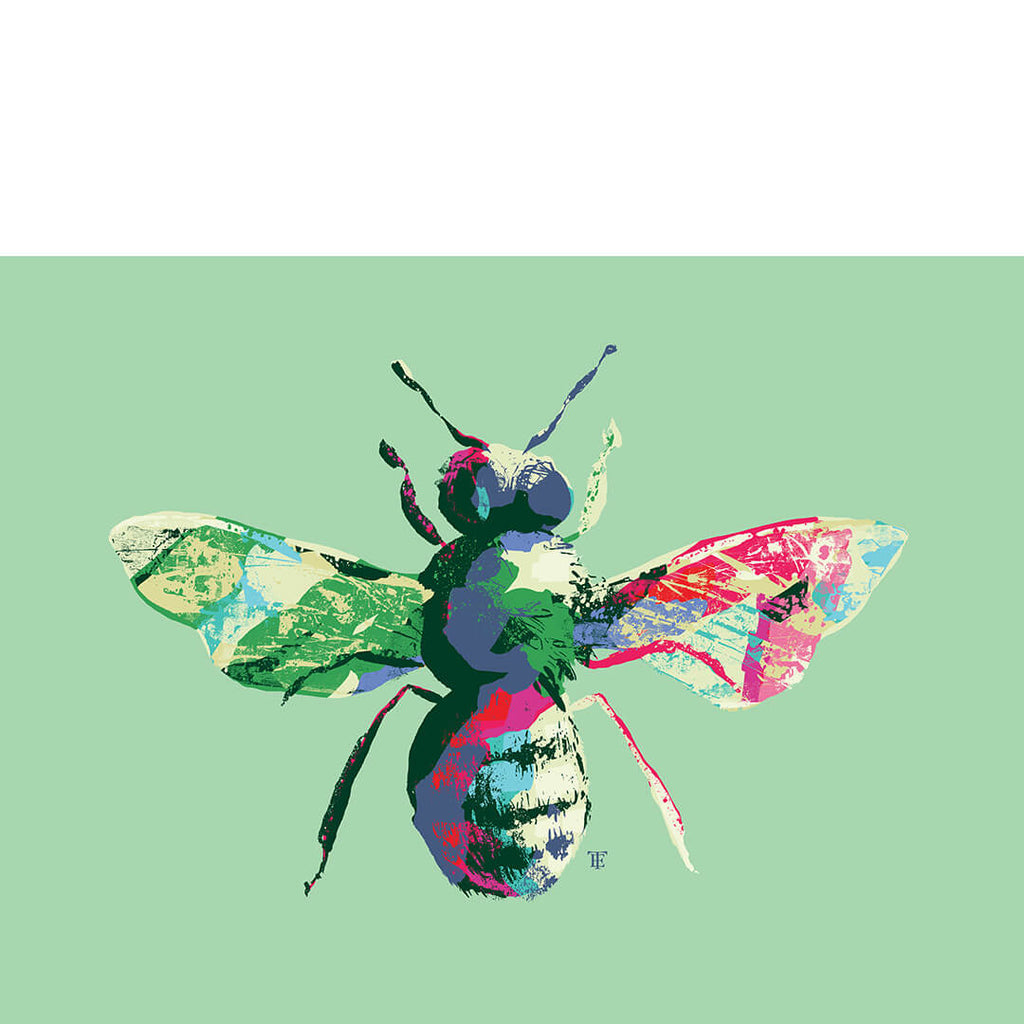 Butterfly Art  Modern, Colorful Poster by Elise Thomason – Elise