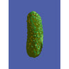 pop art pickle art print in green and blue