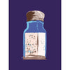 pop art salt shaker art print in shades of blue 
